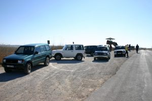 Ruta en Furgonetas en el delta del Ebro.